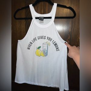 When life gives you lemons tank top. Size medium